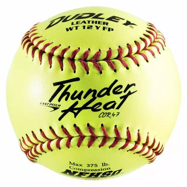 Dudley Thunder Heat NFHS 43-147 Fastpitch Softball - 1 Dozen 1 Dudley Thunder Heat NFHS 43-147 Fastpitch Softball - 1 Dozen