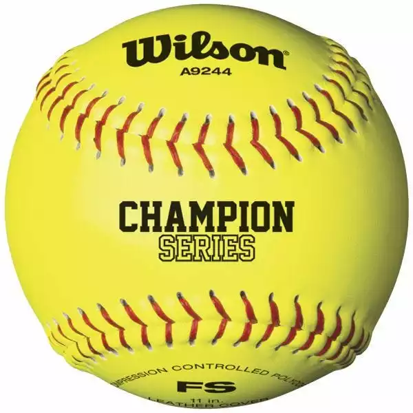 Wilson A9244 NFHS Polycore 11" Softball - 1 Dozen 1 Wilson A9244 NFHS Polycore 11" Softball - 1 Dozen