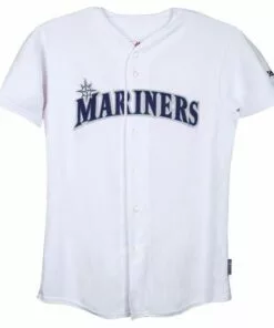 Seattle Mariners Majestic Cool Base Pro Style Adult Jersey