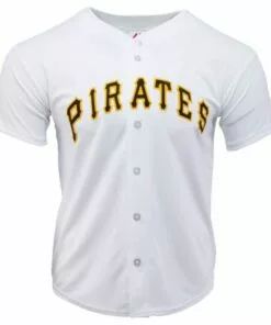 Pittsburgh Pirates Majestic Cool Base Pro Style Youth Jersey