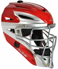 All Star System 7 Two-Tone MVP4000TT Adult Catcher's Helmet -Women Fastpitch Softball Equipment shop 029343002922