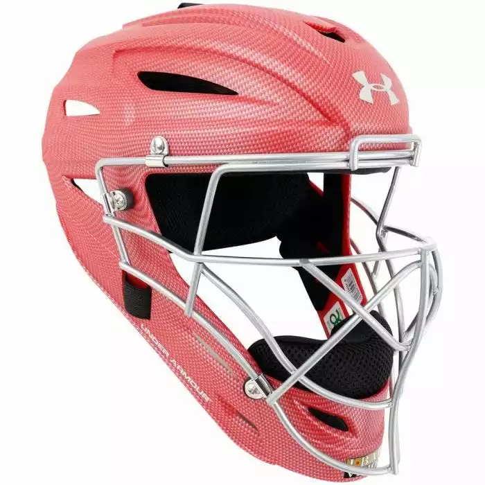 Under Armour Pro Matte Carbon Adult Catcher's Helmet 1 Under Armour Pro Matte Carbon Adult Catcher's Helmet