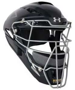 Under Armour Converge UAHG3-AS Solid Adult Catcher's Helmet -Women Fastpitch Softball Equipment shop 029343039843