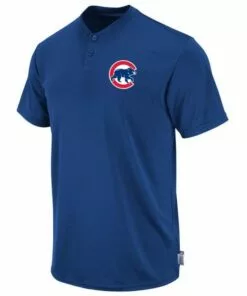 Chicago Cubs Majestic Cool Base 2-Button Youth Replica Jersey
