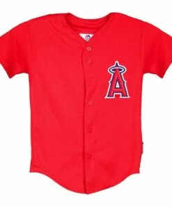 Los Angeles Angels Majestic Cool Base Pro Style Adult Jersey