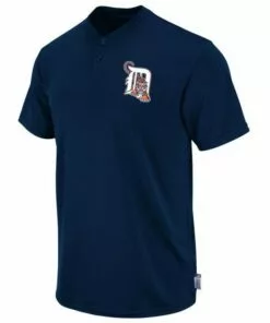 Detroit Tigers Majestic Cool Base 2-Button Youth Replica Jersey