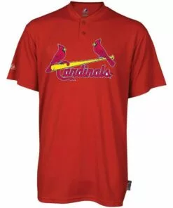 Majestic MLB Cool Base 2-Button St. Louis Cardinals Replica Youth Jersey