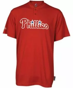 Philadelphia Phillies Majestic MLB Cool Base 2-Button Replica Youth Jersey