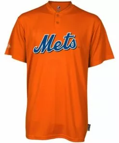 New York Mets Majestic MLB Cool Base 2-Button Replica Youth Jersey