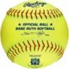 Rawlings PX2RYLBR 12" Babe Ruth Fastpitch Softball - 1 Dozen