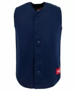 Rawlings Sleeveless Full Button Youth Jersey