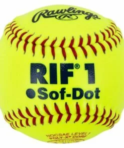 Rawlings ASA 10" RIF Training Softball - 1 Dozen