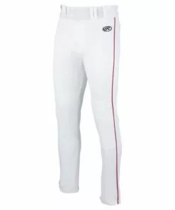 Rawlings Launch Men's Piped Baseball Pants -Women Fastpitch Softball Equipment shop 083321540936