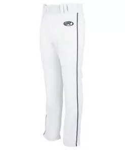 Rawlings Launch Boy's Piped Baseball Pants -Women Fastpitch Softball Equipment shop 083321541421