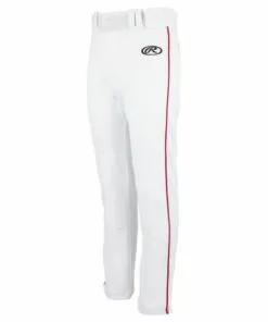 Rawlings Launch Boy's Piped Baseball Pants -Women Fastpitch Softball Equipment shop 083321541513