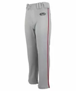 Rawlings Launch Boy's Piped Baseball Pants -Women Fastpitch Softball Equipment shop 083321541780