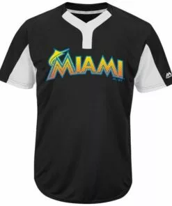 Miami Marlins Majestic MAIY83 MLB Premier Youth Jersey