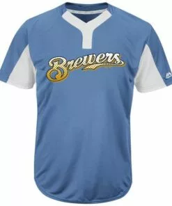 Milwaukee Brewers Majestic MAIY83 MLB Premier Youth Jersey
