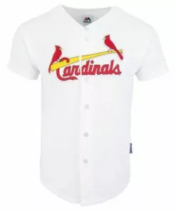 St. Louis Cardinals Majestic Cool Base Pro Style Youth Jersey