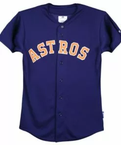 Houston Astros Majestic Cool Base Pro Style Adult Jersey
