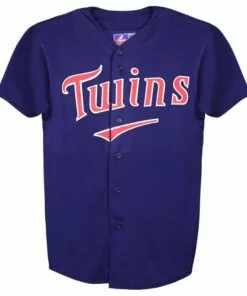 Minnesota Twins Majestic Cool Base Pro Style Adult Jersey