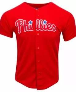 Philadelphia Phillies Majestic Cool Base Pro Style Youth Jersey