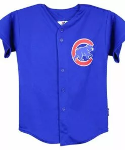 Chicago Cubs Majestic Cool Base Pro Style Youth Jersey