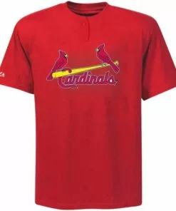 Majestic MLB 2-Button St. Louis Cardinals Replica Youth Jersey