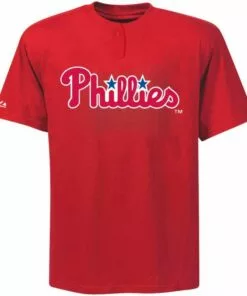 Philadelphia Phillies Majestic MLB 2-Button Replica Youth Jersey