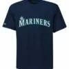 Majestic Two-Button Seattle Mariners Youth Jersey