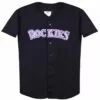 Colorado Rockies Majestic Cool Base Pro Style Youth Jersey
