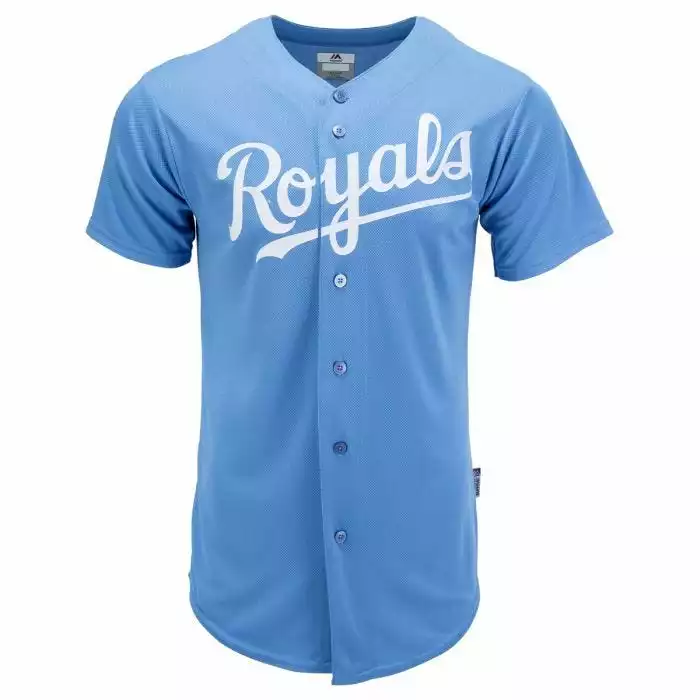 Kansas City Royals Majestic Cool Base Pro Style Youth Jersey 2 Kansas City Royals Majestic Cool Base Pro Style Youth Jersey - Image 2