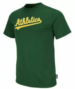 Oakland Athletics Majestic Cool Base Crewneck Replica Youth Jersey