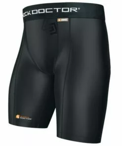 Shock Doctor 220 Core Compression Adult Shorts w/Cup Pocket