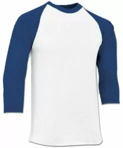 Champro Cotton 3/4 Sleeve Youth Baseball Shirt