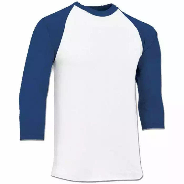 Champro Cotton 3/4 Sleeve Youth Baseball Shirt 1 Champro Cotton 3/4 Sleeve Youth Baseball Shirt