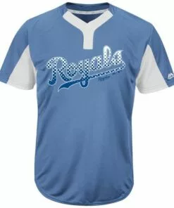 Kansas City Royals Majestic MAIY83 MLB Premier Youth Jersey