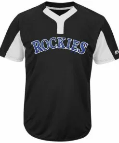 Majestic MAIY83 MLB Premier Youth Jersey - Colorado Rockies