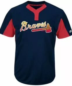 Atlanta Braves Majestic MAIY83 MLB Premier Youth Jersey