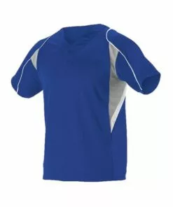 Alleson 529 Two-Button Henley Youth Baseball Jersey -Women Fastpitch Softball Equipment shop 885030919641