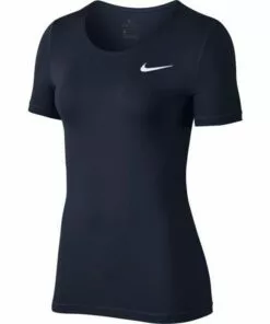 Nike Pro Women's Short Sleeve Tee Shirt -Women Fastpitch Softball Equipment shop 886548713004