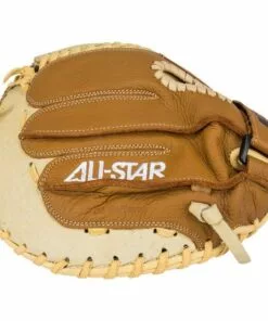 All-Star Pro 31.5" Youth Fastpitch Softball Catcher's Mitt -Women Fastpitch Softball Equipment shop all star fastpitch softball glove pro catchers mitt youth 315 inset4