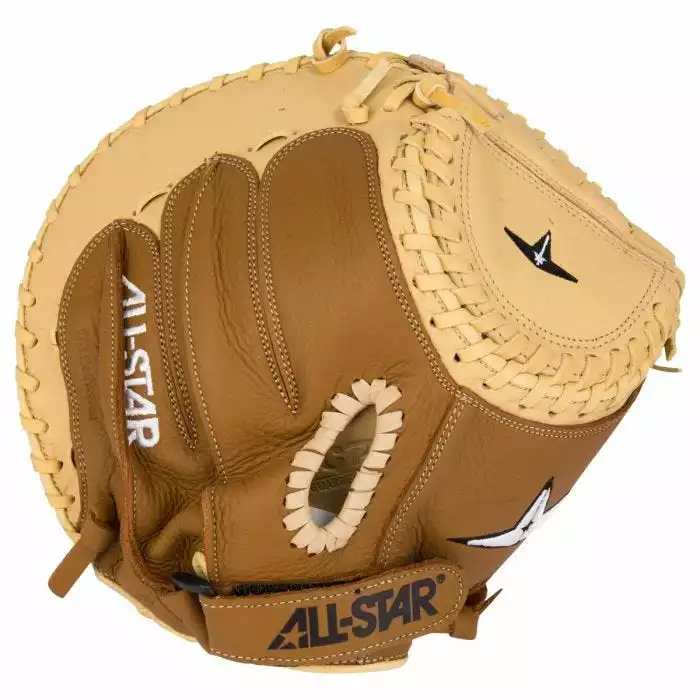 All-Star Pro 33.5" Youth Fastpitch Softball Catcher's Mitt 1 All-Star Pro 33.5" Youth Fastpitch Softball Catcher's Mitt