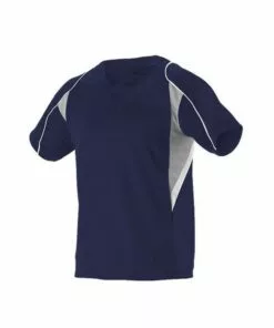 Alleson 529 Two-Button Henley Adult Baseball Jersey -Women Fastpitch Softball Equipment shop alleson apparel 529 adult two button henley baseball jersey