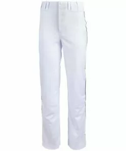 Champro Triple Crown Open Bottom Piped Youth Pants -Women Fastpitch Softball Equipment shop champro baseball apparel lower triple crown open bottom piped youth pants inset2