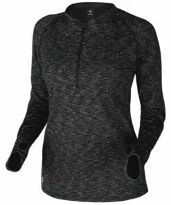 DeMarini Women's Quarter-Zip Fleece Pullover -Women Fastpitch Softball Equipment shop demarini baseball apparel upper body womens quarter zip fleece pullover