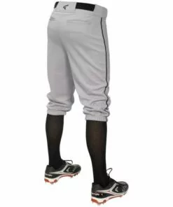 Easton Pro+ Piped Knicker Men's Baseball Pants -Women Fastpitch Softball Equipment shop easton apparel a167105 mens pro piped knicker pants inset1