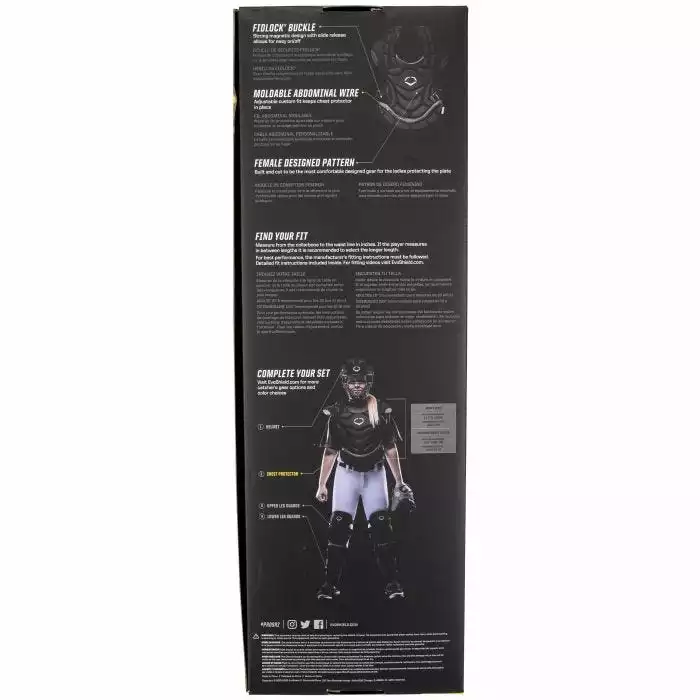 EvoShield Pro-SRZ Intermediate Women's Chest Protector 5 EvoShield Pro-SRZ Intermediate Women's Chest Protector - Image 5