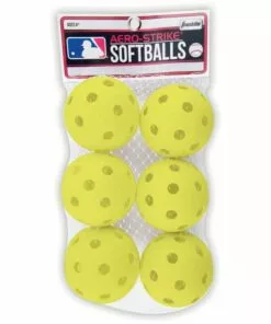 Franklin MLB 90mm Plastic Softballs - 6 pack -Women Fastpitch Softball Equipment shop franklin 19884a 90mm plastic softballs