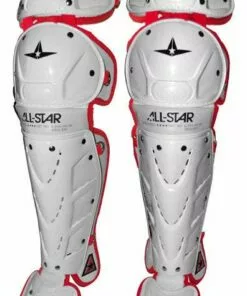 All-Star Vela Pro Adult Women's Leg Guards -Women Fastpitch Softball Equipment shop homerun all star catcher lgw145pro pro fastpitch leg guards